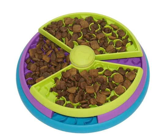 Bau & Miao™ Choking Puzzle Feeder – Interactive Slow Feeding Toy