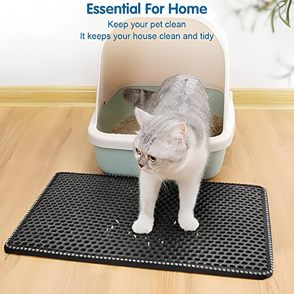 Bau & Miao™ Clean Paws – Cat Litter Floor Mat