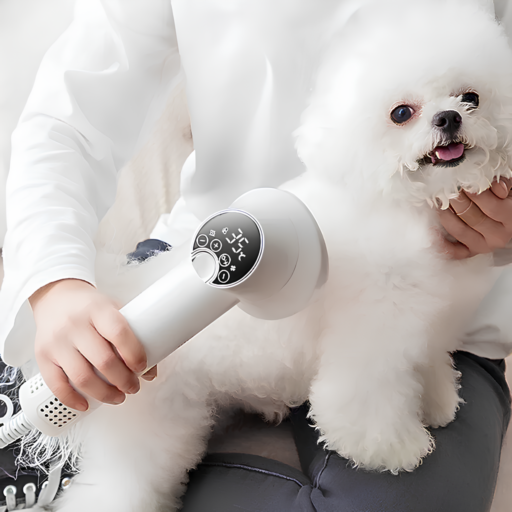 Bau & Miao™ Grooming Care – Pet Brush & Dryer