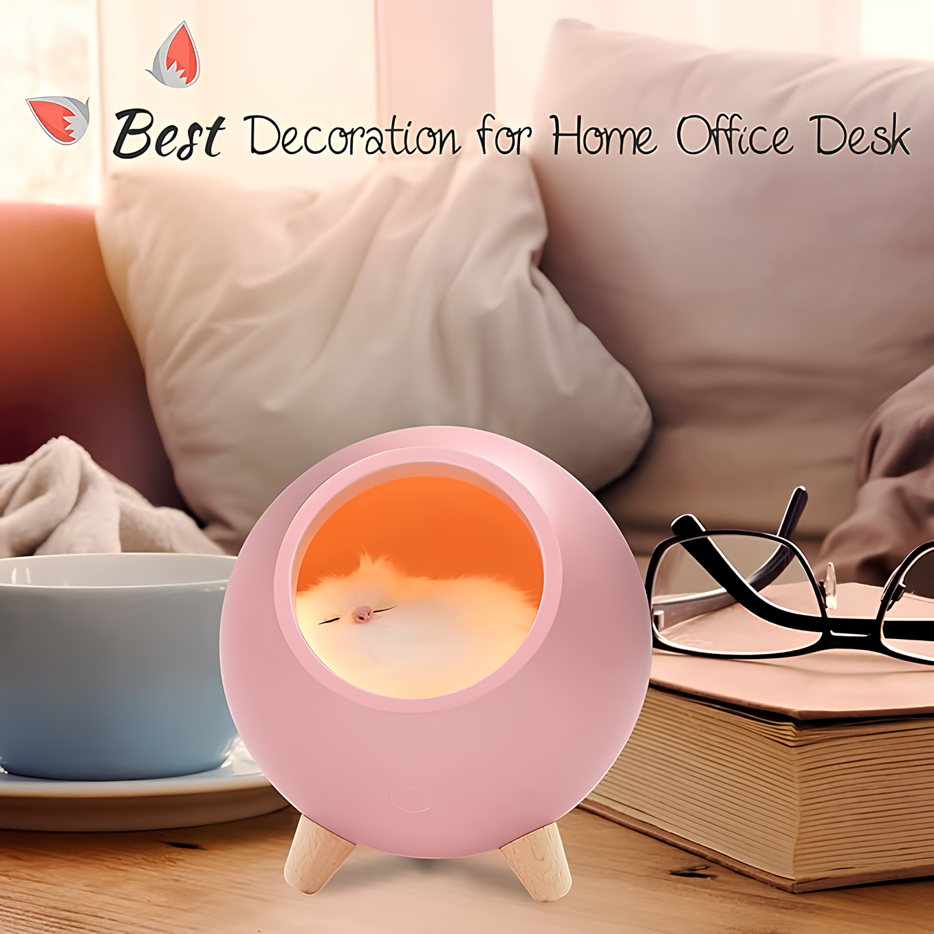 Bau & Miao™ USB Lamp – Cat Night Light