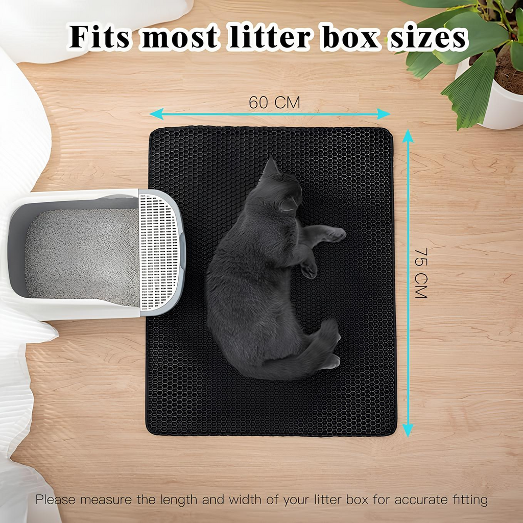Bau & Miao™ Clean Paws – Cat Litter Floor Mat