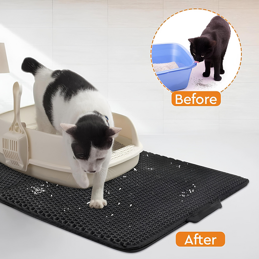 Bau & Miao™ Clean Paws – Cat Litter Floor Mat