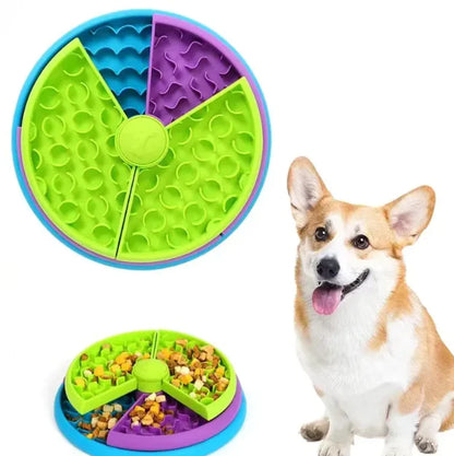 Bau & Miao™ Choking Puzzle Feeder – Interactive Slow Feeding Toy